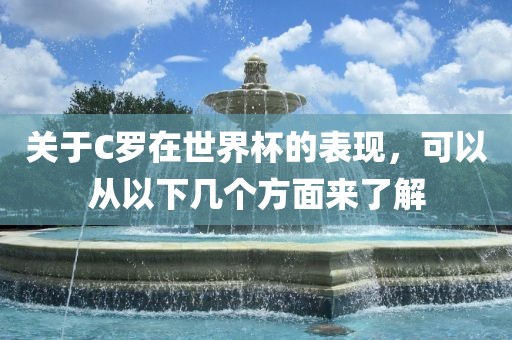 关于C罗在世界杯的表现，可以从以下几个方漯河市盈旭机械设备有限公司面来了解