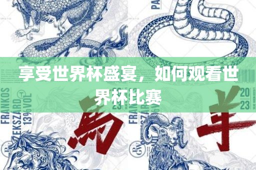 享受世界杯盛宴，如何观看世界杯比赛漯河市盈旭机械设备有限公司