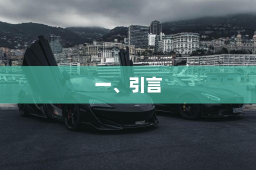 一、引言