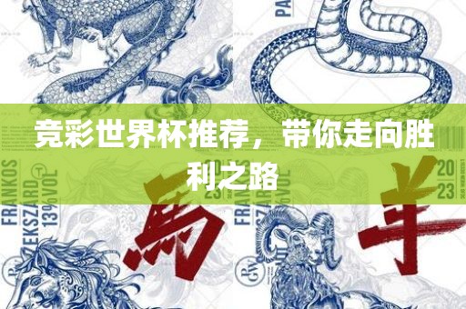 竞彩世界杯推荐，带你走向胜利之路