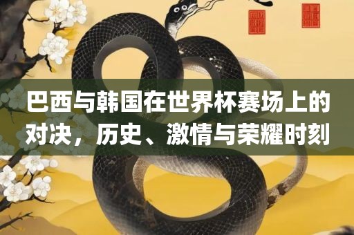 巴西与韩国在世界杯赛场上的对决，历史、激情与荣耀时刻