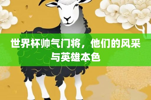 世界杯帅气门将，他们的风采与英雄本色漯河市盈旭机械设备有限公司