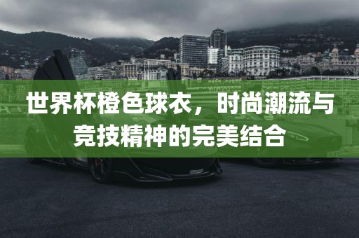 世界杯橙色球衣，时尚潮流与竞技精神的完美结合漯河市盈旭机械设备有限公司