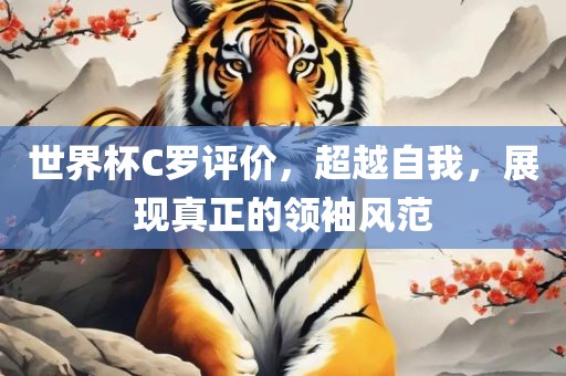 世界杯C罗评价，超越自我，展现真正的领漯河市盈旭机械设备有限公司袖风范