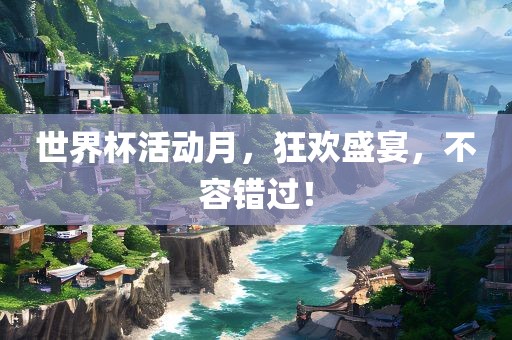 世界杯活动月，狂欢盛宴，不容错漯河市盈旭机械设备有限公司过！