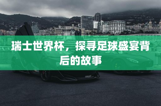 瑞士世界杯，探寻足球盛宴背后的故事漯河市盈旭机械设备有限公司