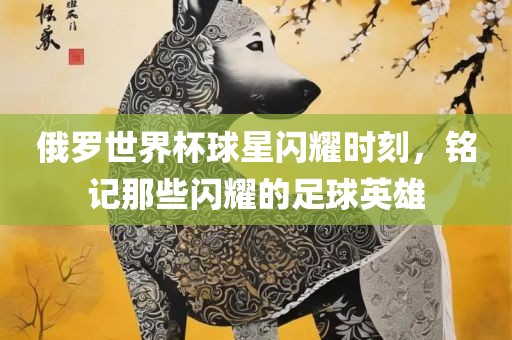 俄罗世界杯球星闪耀时刻，铭记那些闪耀的足球英雄漯河市盈旭机械设备有限公司