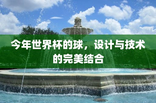 今年世界杯的球，设计与技术的完美结合漯河市盈旭机械设备有限公司