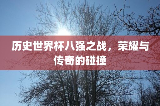 历史世界杯八强之战，荣耀与传奇的碰撞