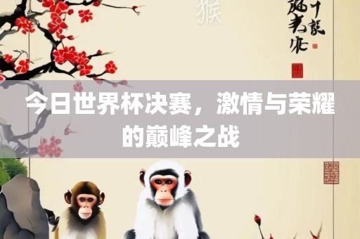 今日世界杯决赛，激情与荣耀的巅峰之战