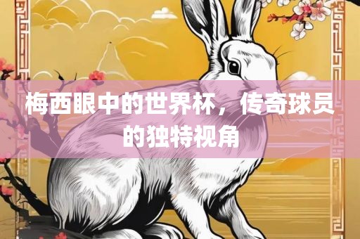 梅西眼中的世界杯，传奇球员的独特视漯河市盈旭机械设备有限公司角
