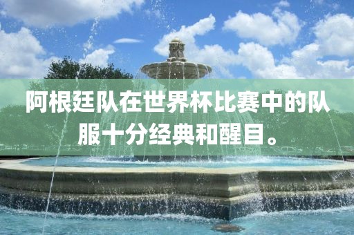 阿根廷队在世界杯比赛中的队服十分经典和醒目。