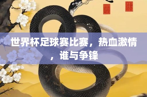 世界杯足球赛比赛，热血激情，谁与争锋