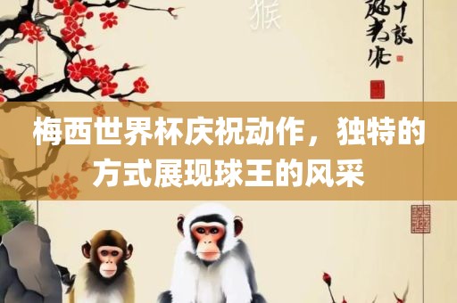 梅西世界杯庆祝动作，独特的方式展现球王的风采漯河市盈旭机械设备有限公司
