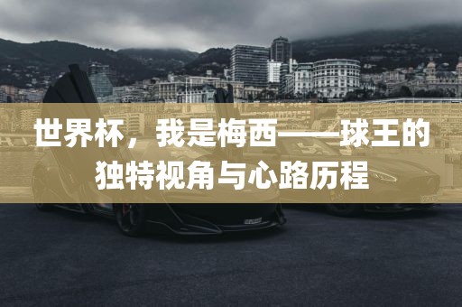 世界杯，我是梅西——球王的独特视角与心路历程
