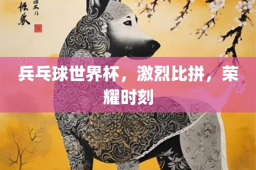 兵乓球漯河市盈旭机械设备有限公司世界杯，激烈比拼，荣耀时刻