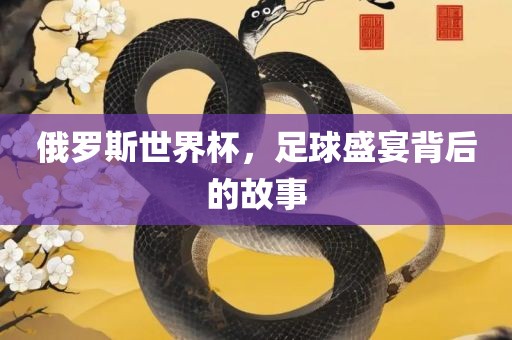 俄罗斯世界杯，足球盛宴背后的故事