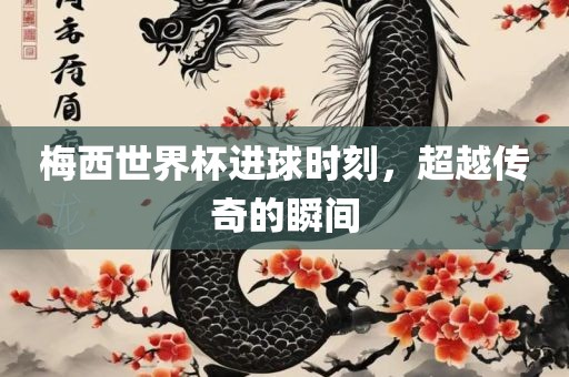 梅西世界杯进球时刻，超越传奇的瞬间