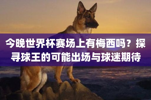 今晚世界杯赛场上有梅西吗？探寻球王的可能出场与球迷期待