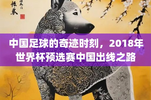 中国足球的奇迹时刻，2018年世界杯预选赛中国出线之路