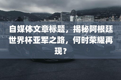 自媒体文章标题，揭秘阿根廷世界杯亚军之路，何时荣耀再现？漯河市盈旭机械设备有限公司
