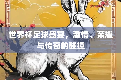 世界杯足球盛宴，激情、荣耀与传奇的碰撞
