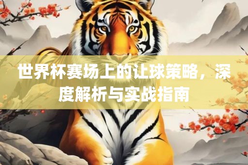 世界杯赛场上的让球策略，深度解析与实战指南