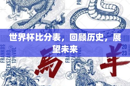 世界杯比分表，回顾历史，展望未来