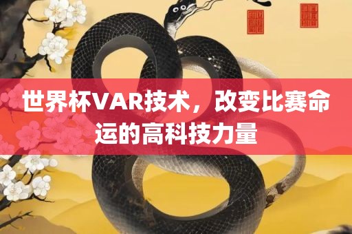 世界杯VAR技术，改变比赛命运的高科技力量