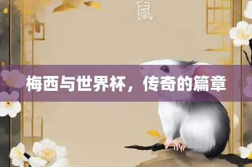 梅西与世界杯，传奇的篇章