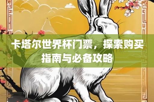 卡塔尔世界杯门票，探索购买指南与必备攻略