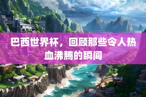 巴西世界杯，回顾那些令人热血沸腾的瞬间