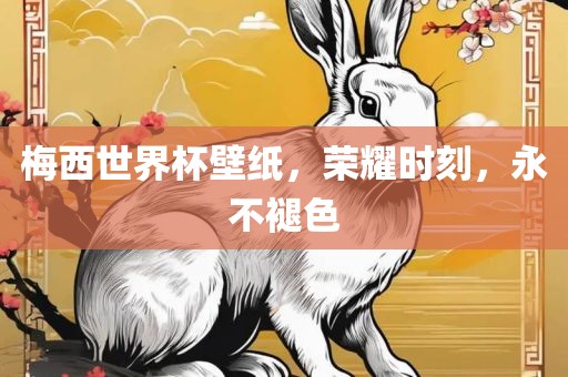 梅西世界杯壁纸，荣耀时刻，永不褪色