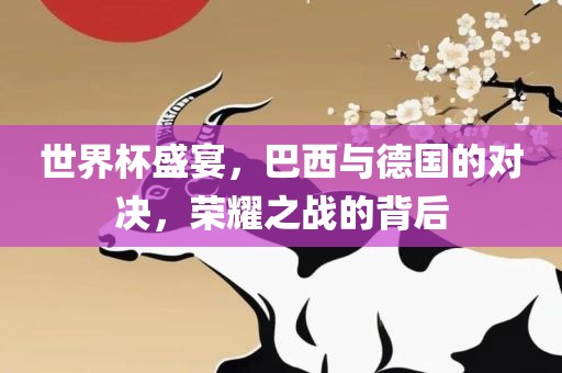 世界杯盛宴，巴西与德国的对决，荣耀之战的背后