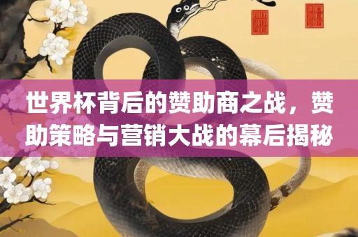世界杯背后的赞助商之战，赞助策略与营销大战的幕后揭秘
