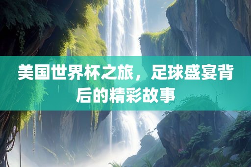 美国世界杯之旅，足球盛宴背后的精彩故事