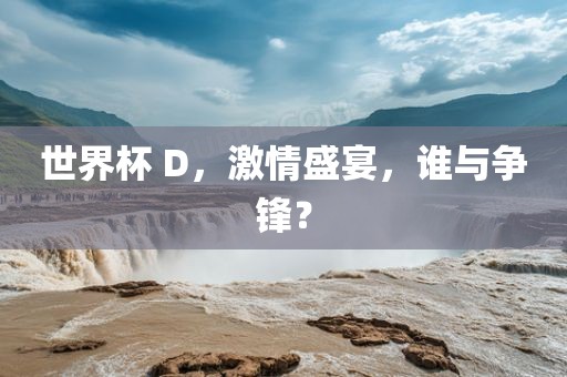世界杯 D，激情盛宴，谁与争锋？