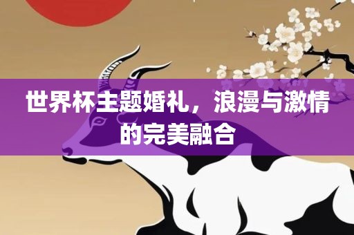 世界杯主题婚礼，浪漫与激情的完美融合