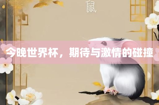 今晚世界杯，期待与激情的碰撞