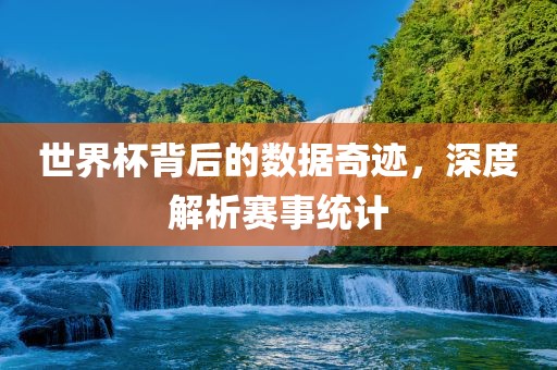 世界杯背后的数据奇迹，深度解析赛事统计
