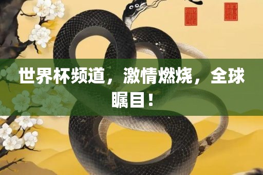 世界杯频道，激情燃烧，全球瞩目！