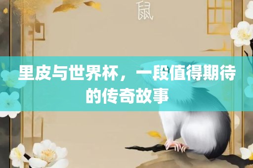 里皮与世界杯，一段值得期待的传奇故事