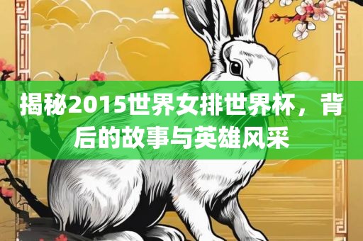 揭秘2015世界女排世界杯，背后的故事与英雄风采