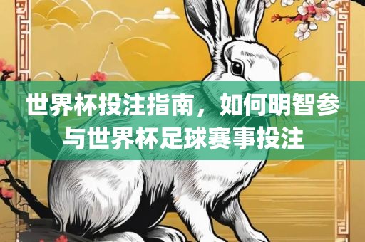世界杯投注指南，如何明智参与世界杯足球赛事投注