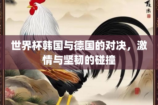 世界杯韩国与德国的对决，激情与坚韧的碰撞漯河市盈旭机械设备有限公司