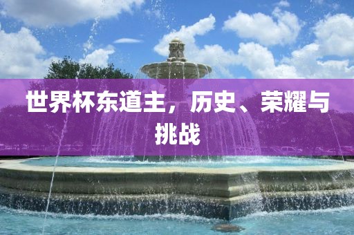世界杯东道主，历史、荣耀与挑战漯河市盈旭机械设备有限公司