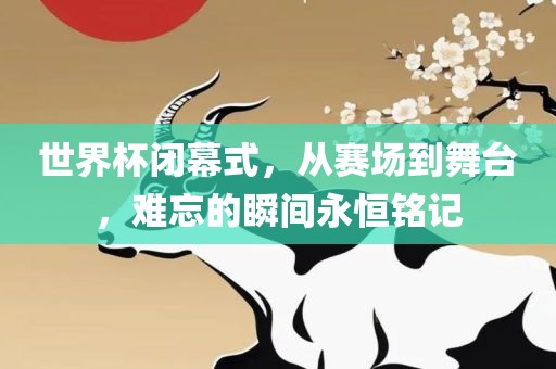 世界杯闭幕式，从赛场到舞台，难忘的瞬间永恒铭记
