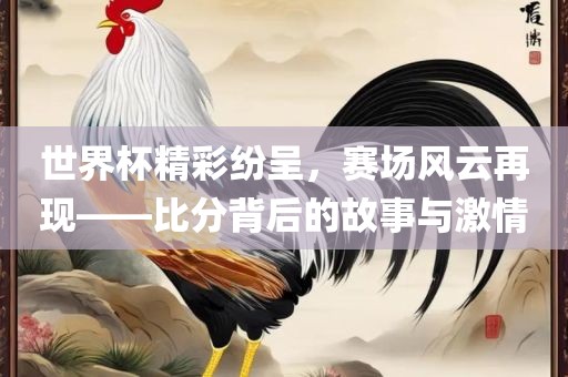 世界杯精彩纷呈，赛场风云再现——比分背漯河市盈旭机械设备有限公司后的故事与激情