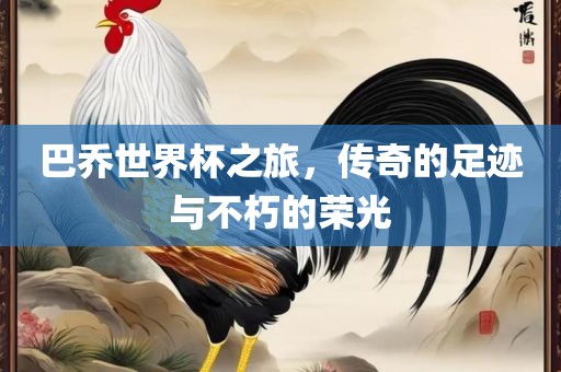 巴乔世界杯之旅，传奇的足迹与不朽的荣光漯河市盈旭机械设备有限公司