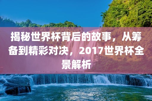揭秘世界杯背后的故事，从筹备到精彩对决，2017世界杯全景解析